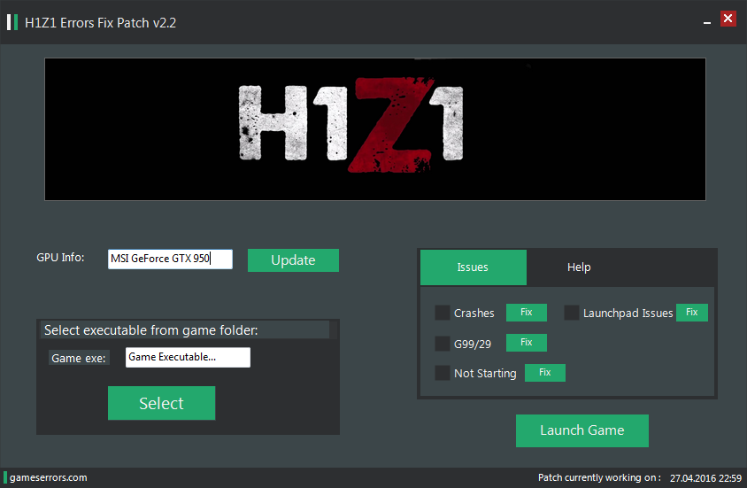 How To Fix H1z1 Errors Random Crashes Game Not Starting G99 G29 Launchpad Games Errors