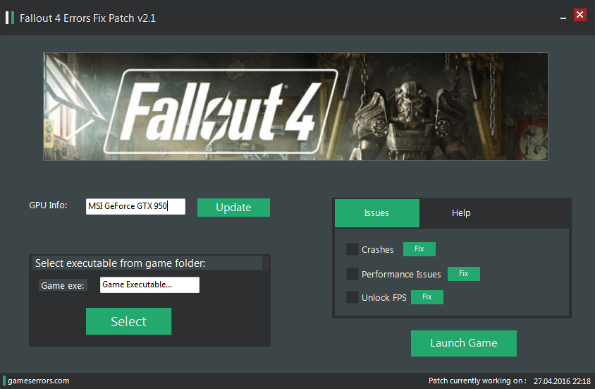 fallout 4 wont load pc