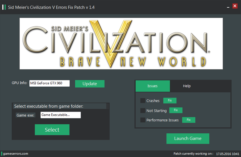 civilization 5 won t launch