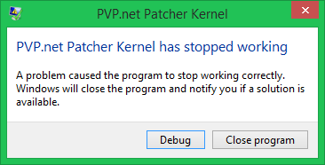 league of legends kernel not working