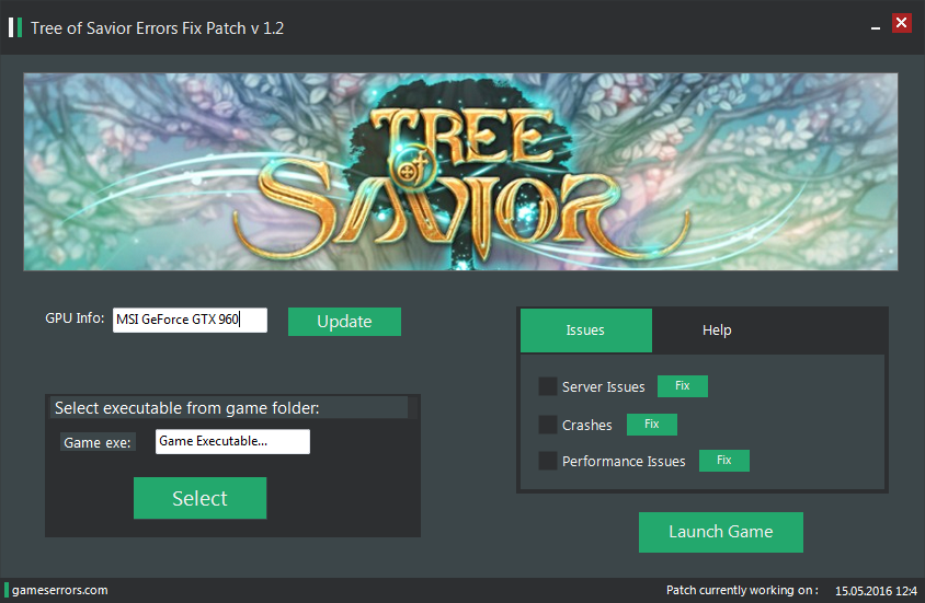 tree of savior not launching