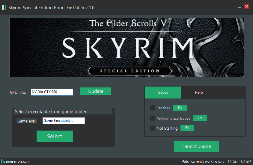 How To Fix Skyrim Special Edition Errors Not Starting Crashes Performance Fps Issues Games Errors