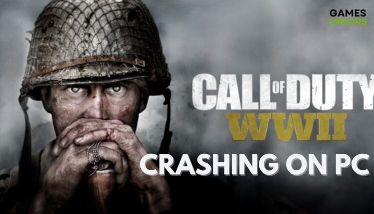 CoD WW2 Crashing on PC