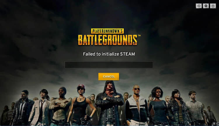pubg failed to initialize steam error message