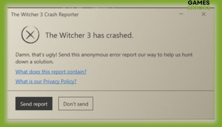 fix the witcher 3 next gen update crash