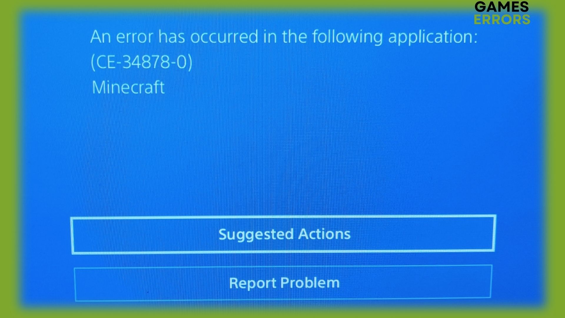 Fortryd Klimaanlæg Flagermus Fix Minecraft CE-34878-0 Error Crash on PlayStation 4 Easily