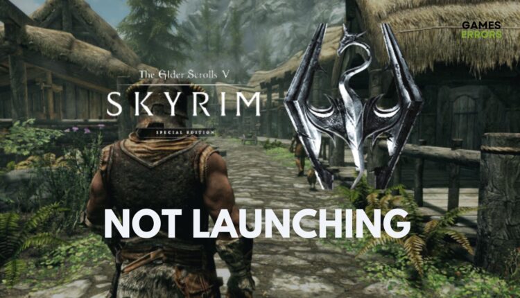 Skyrim SE Not Launching