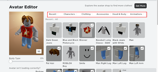 Error While Updating Worn Items in Roblox: How to Fix