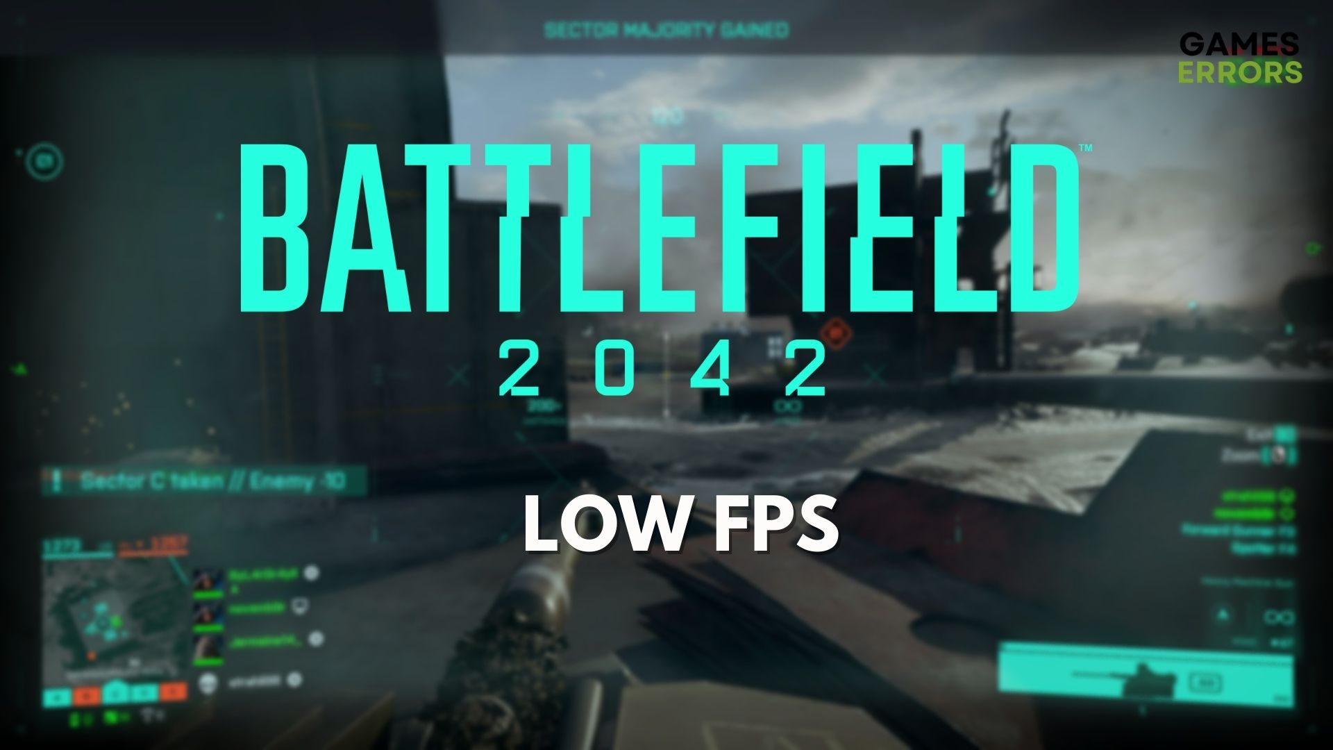 Battlefield 2042 Low FPS
