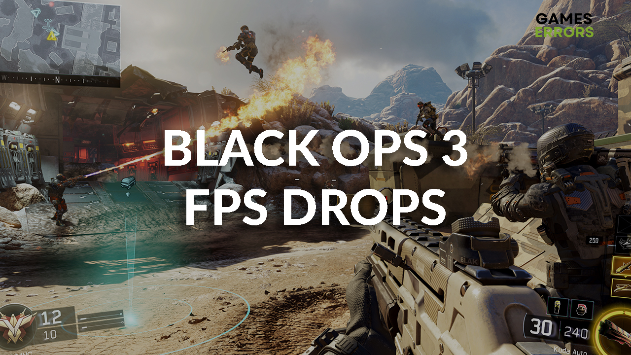 Black Ops 3 FPS Drops