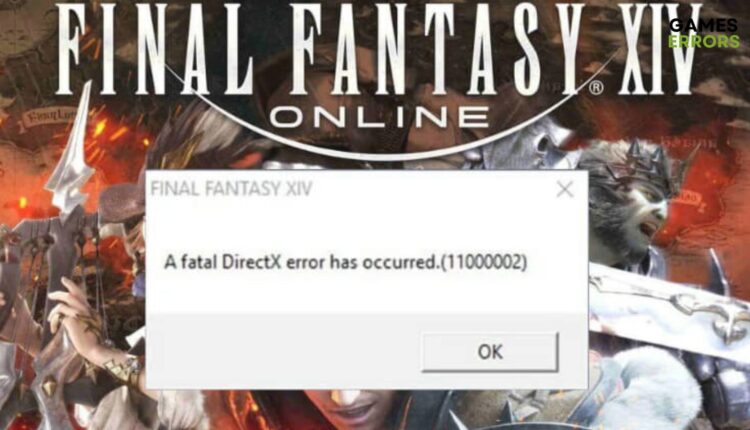 Fatal DirectX Error In FFXIV