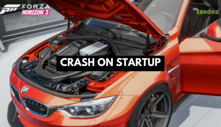 Forza Horizon 3 PC Crash On Startup