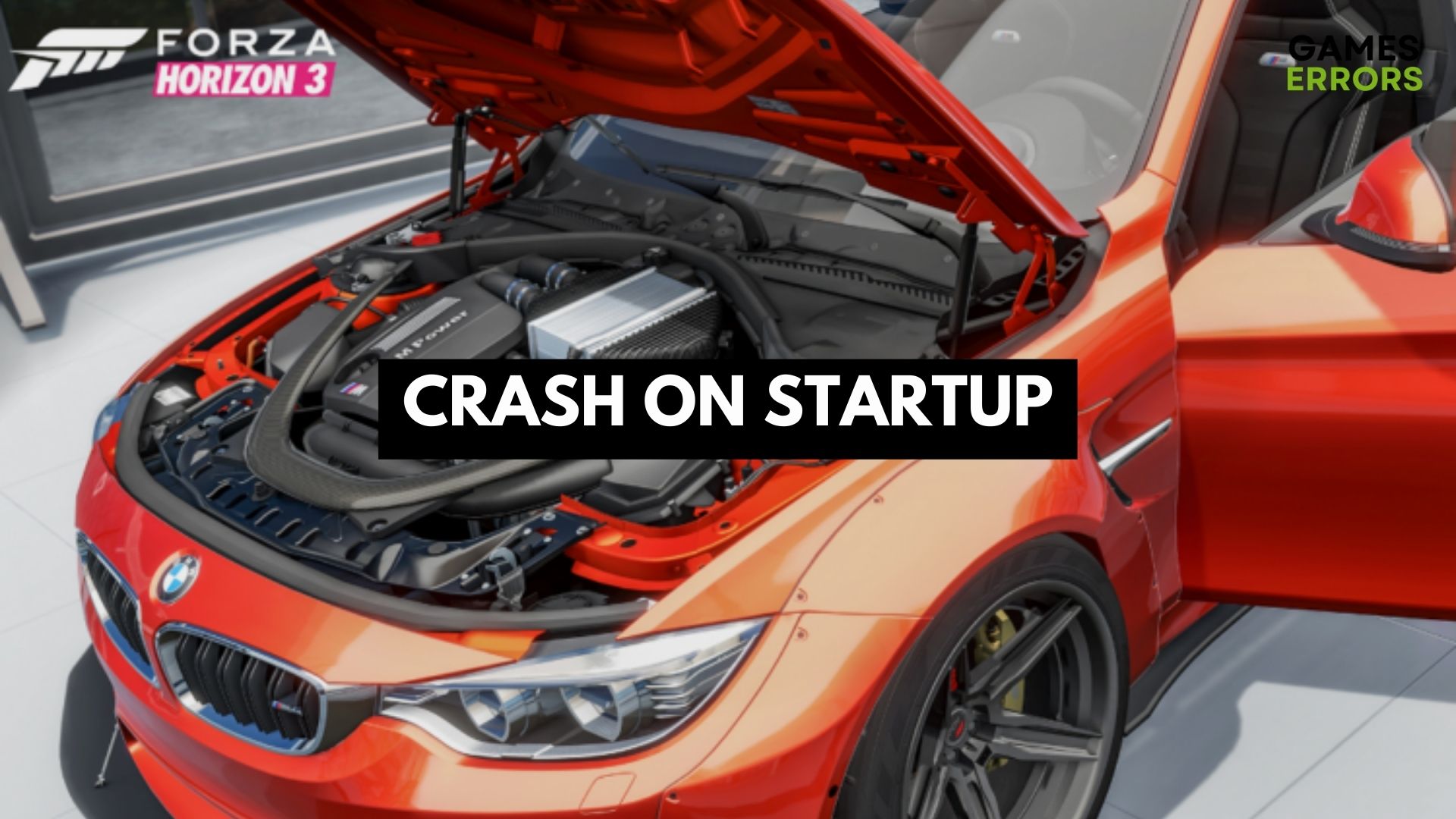 Forza Horizon 3 PC Crash On Startup