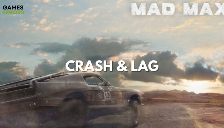 Mad Max Crash