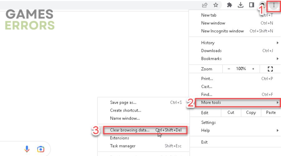 Roblox clear internet files