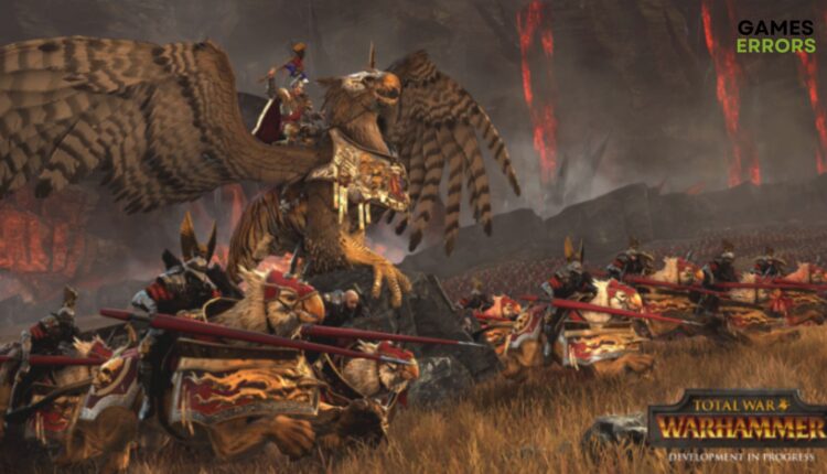 Total War WARHAMMER Crashing