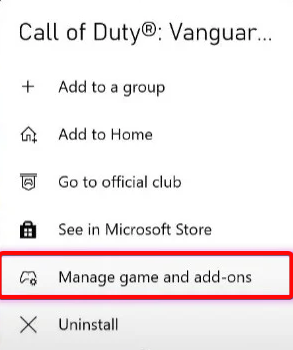 manage vanguard game