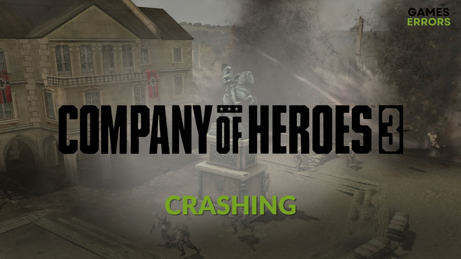fix company of heroes 3 crashing pc