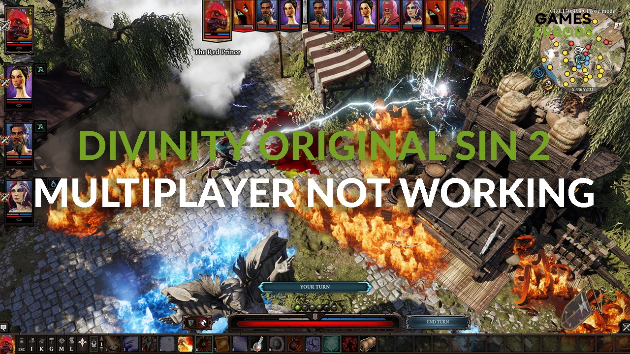 divinity original sin 2 multiplayer not working