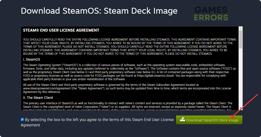 download steamos deck image