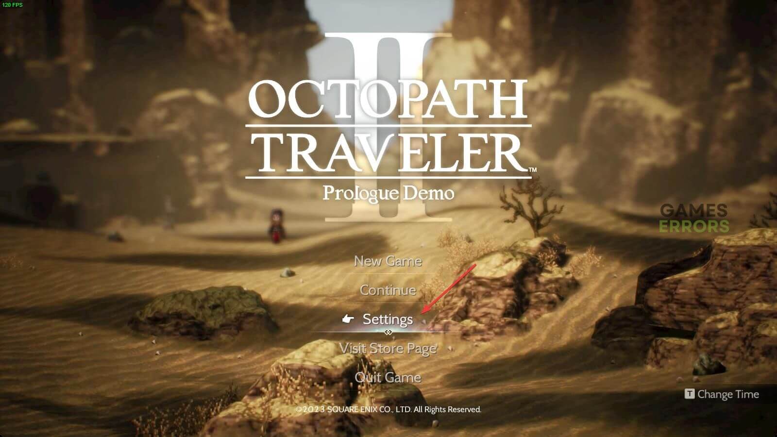 going octopath traveler 2 in-game settings