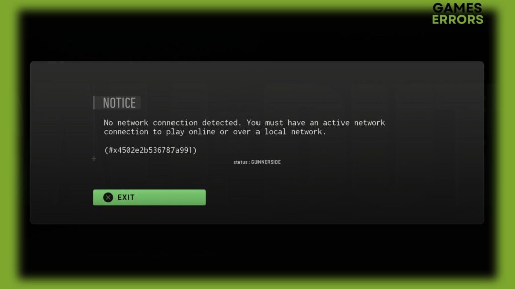 Fix Status Gunnerside error in Warzone 2.0 & MW2 [PS4/PS5]