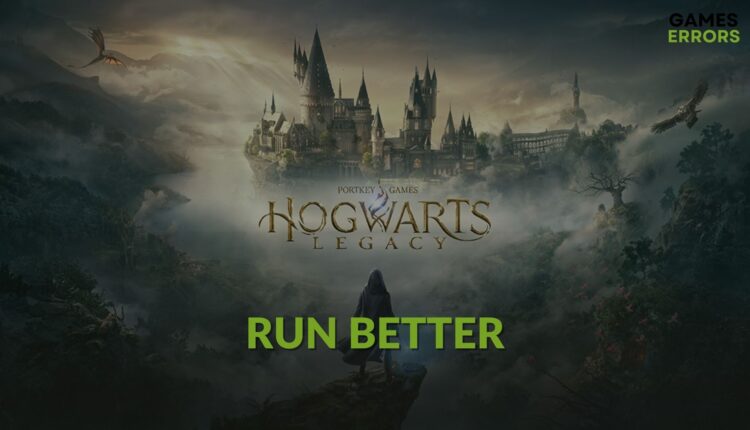 how can I make Hogwarts Legacy run better on pc