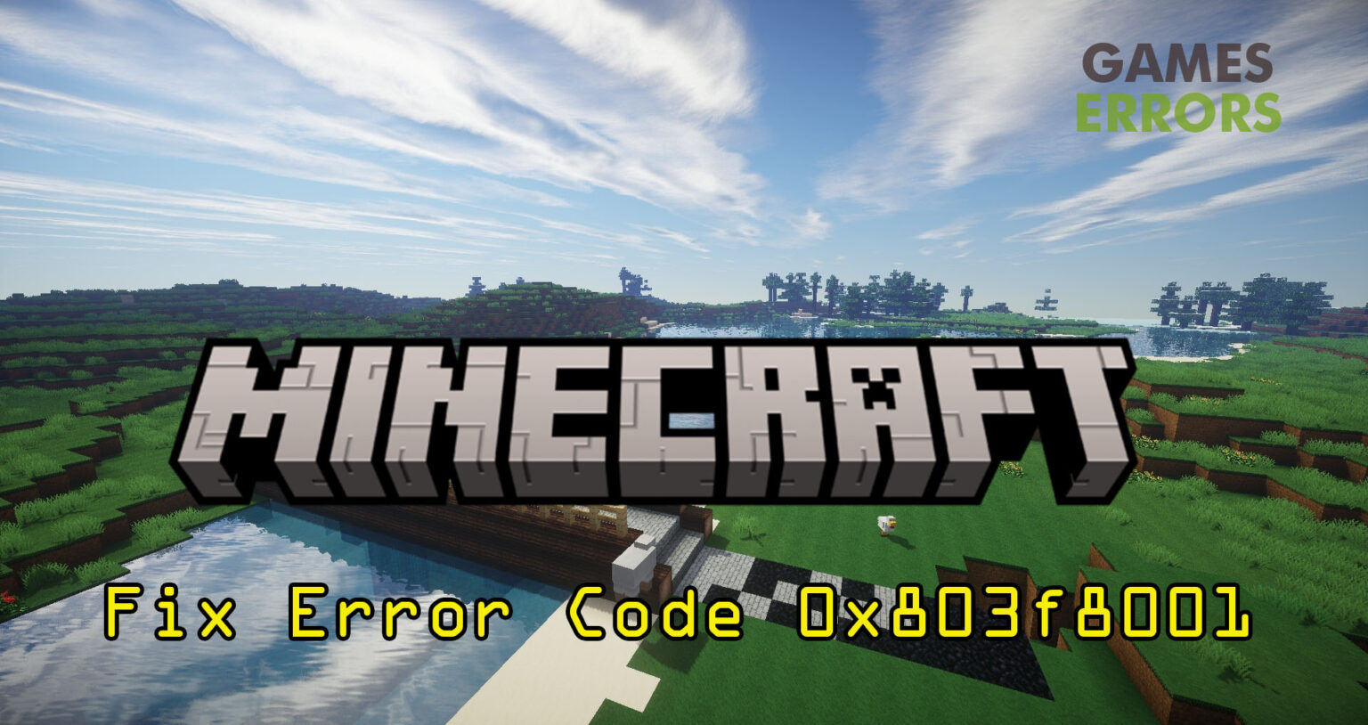 Minecraft Error Code 0x803f8001