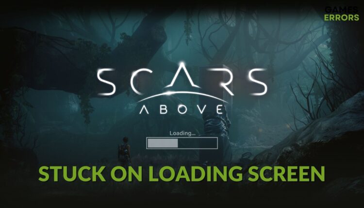 fix scars above stuck on loading screen