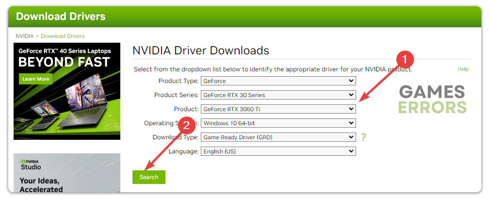 searching-gpu-driver-based-on-model-nvidia