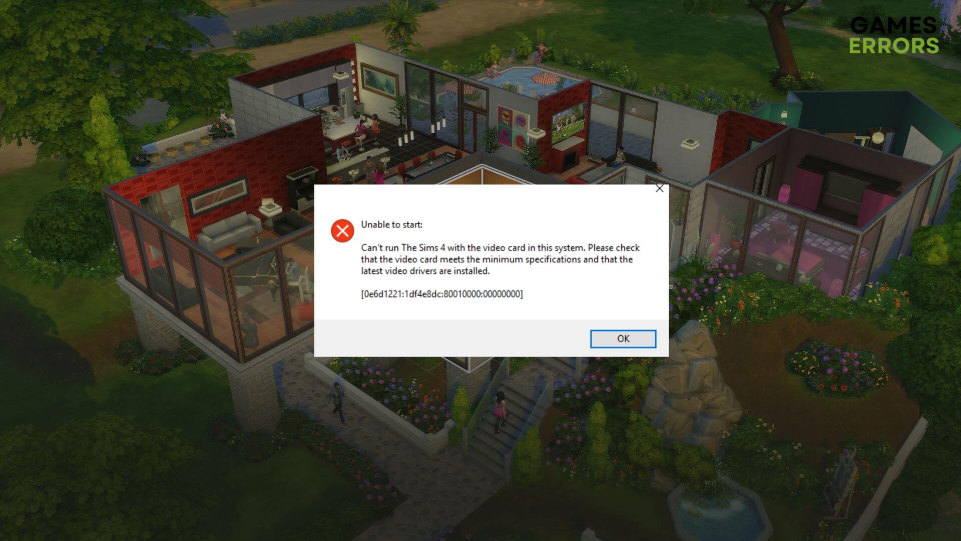 Sims 4 Graphics Card Error Proper ways to Fix It DevsDay.ru