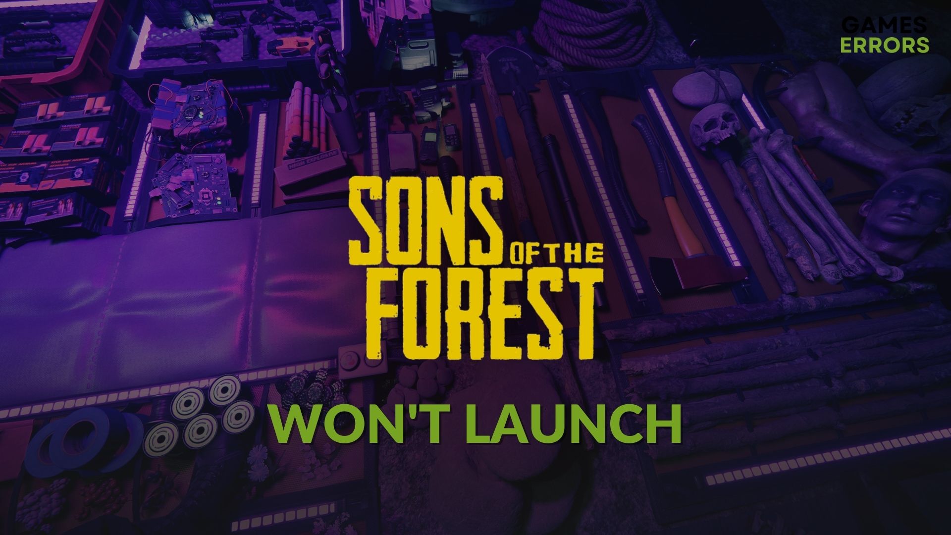 Fix Sons of the Forest won't launch