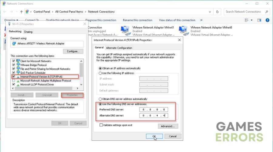 Network Settings 2