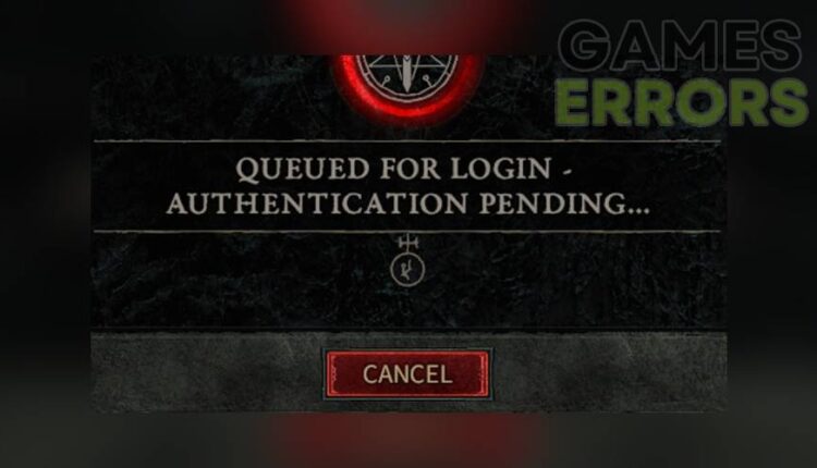 Diablo 4 Queued For Login Authentication Pending Quick Fix 