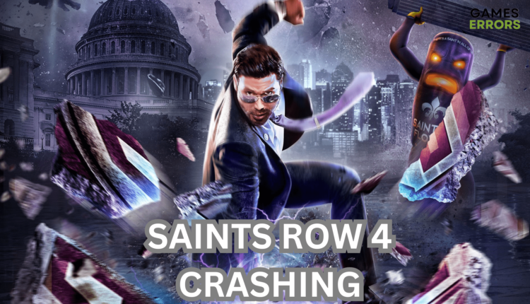 Saints Row 4 keeps crashing