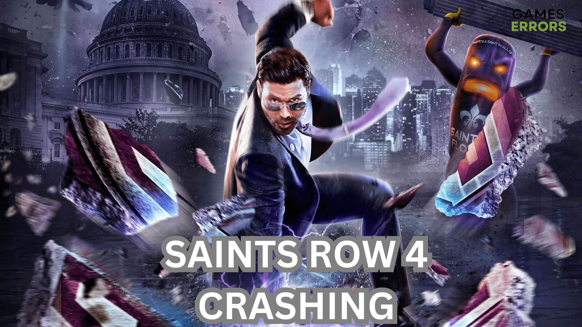 Saints Row 4 keeps crashing