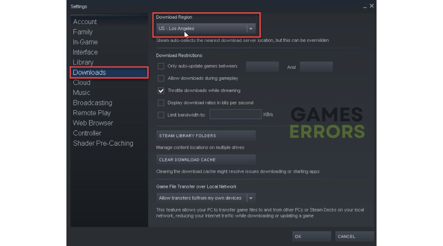 Steam Change Server 2