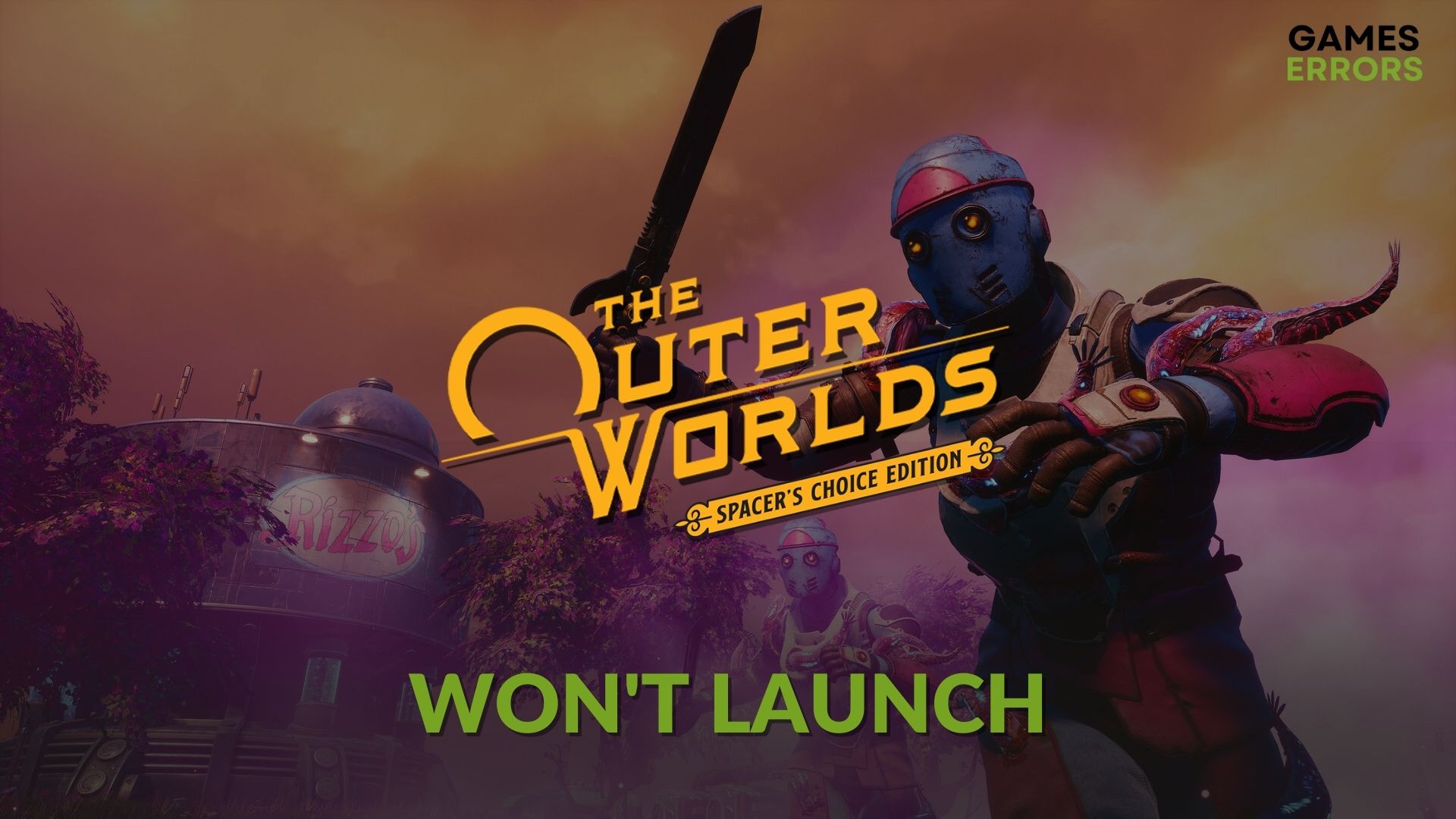 how to fix The Outer Worlds: Spacer's Choice Edition won't launch