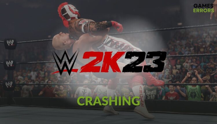 how to fix WWE 2K23 crashing