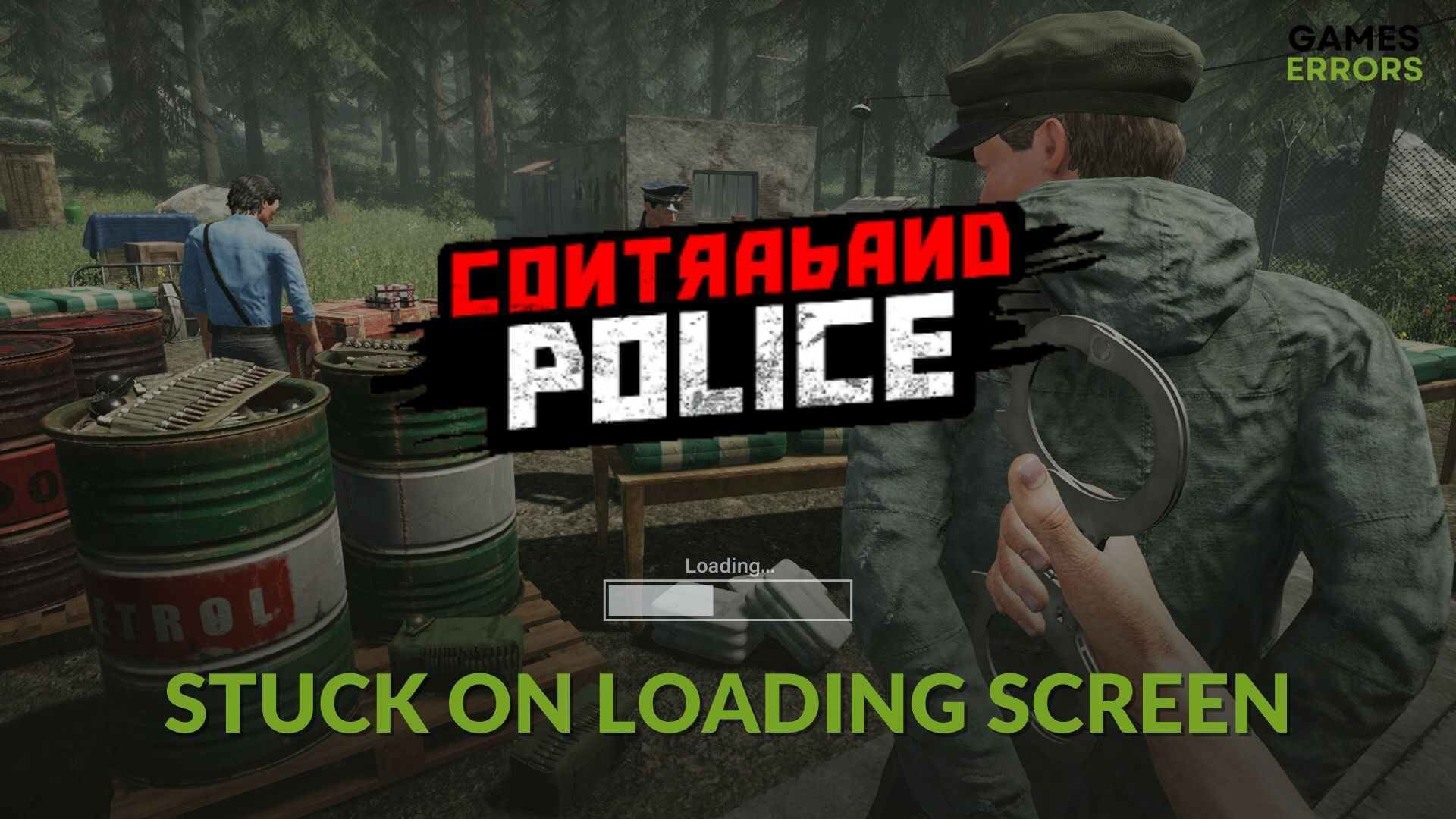how to fix contraband police stuck on loading screen