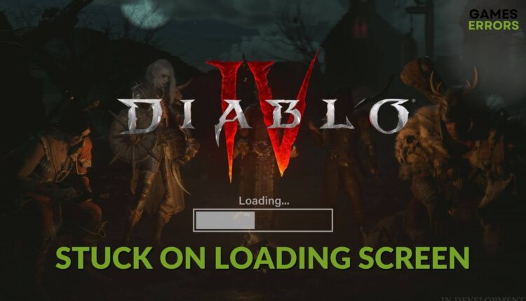 How to fix diablo 4 stuck on loading screen