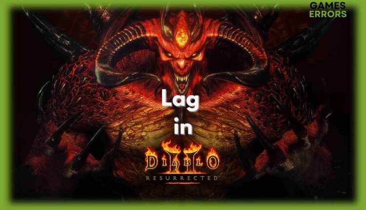 fix diablo resurrected lag