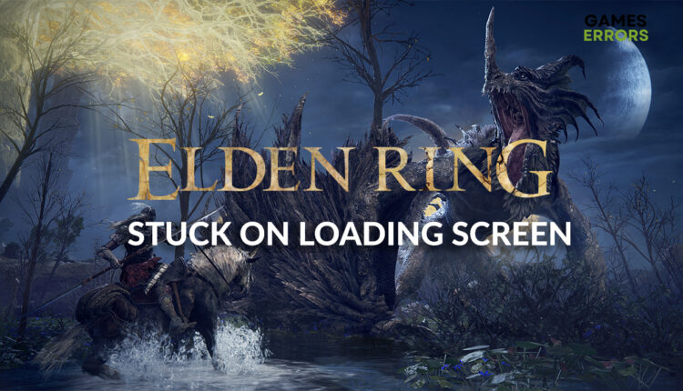 elden ring stuck on loading screen