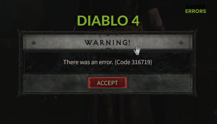 error 316719 diablo