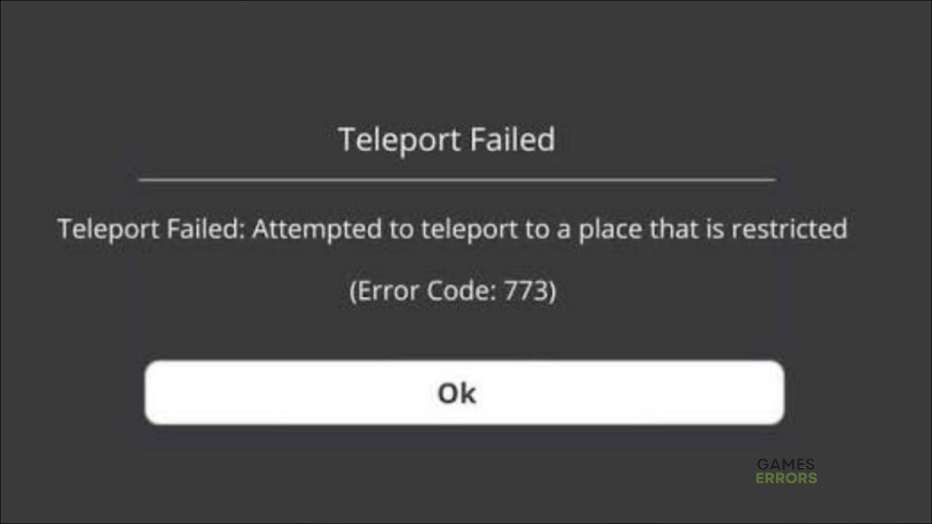 Error Code 773 In Roblox Check These Useful Solutions