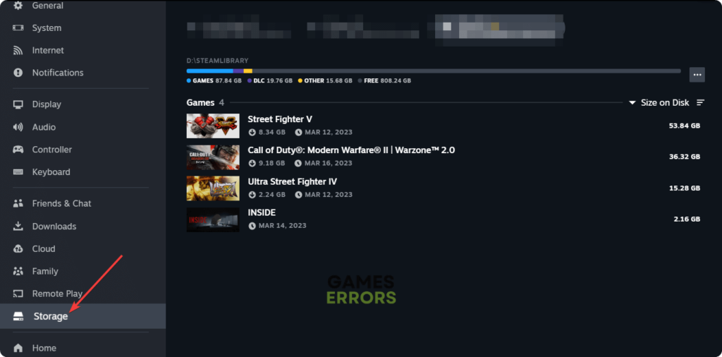 Games Not Launching On Steam Deck How To Fix Going Storage Steam Deck 1024x506 