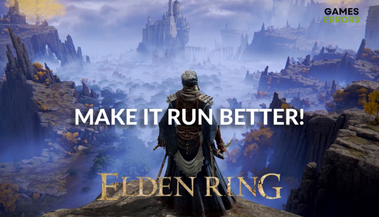 how to make elden ring run better on pc