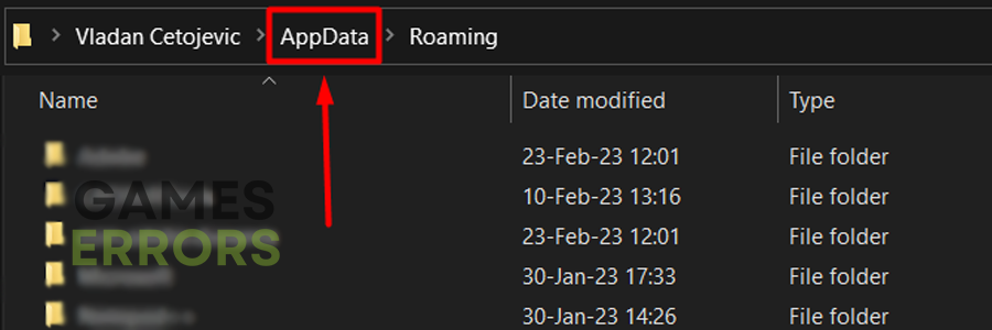 roaming appdata folder