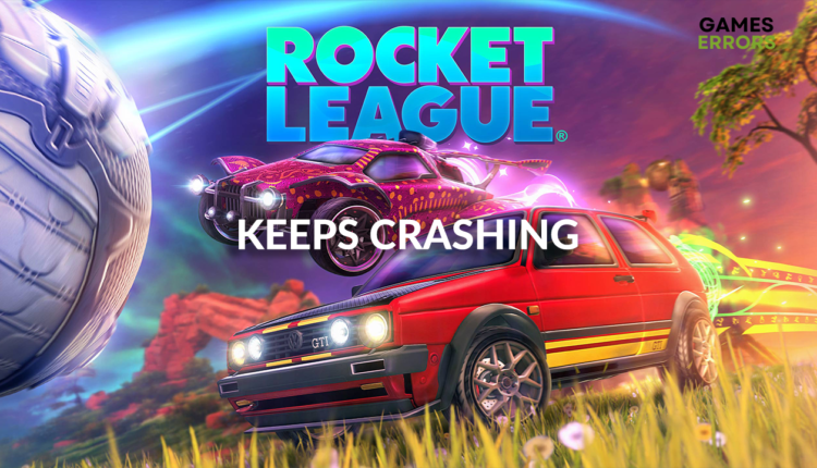 rocket league keeps crashing