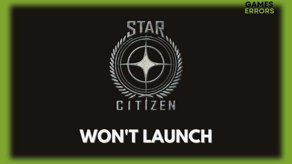 fix star citizen won't launch